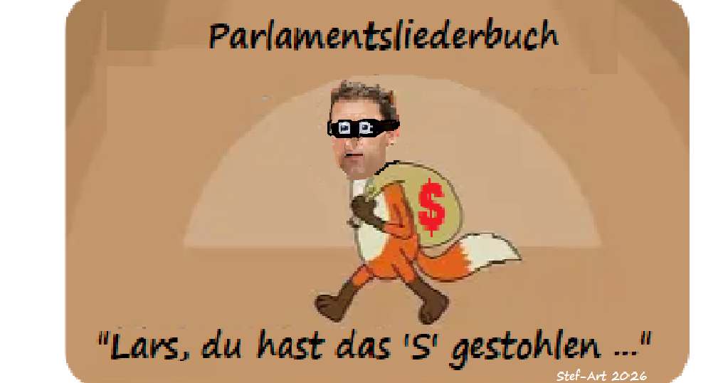 📯 "Lars, du hast das "S" gestohlen, gib' es wieder her ..., sonst wird dich die Schwesig holen ..."