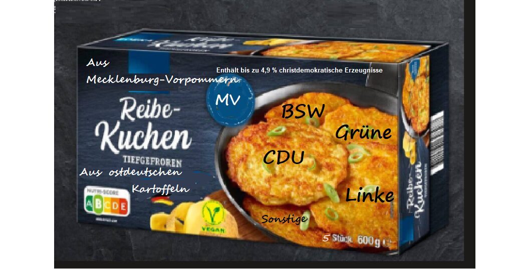 Landtagswahlen in Berlin und MV: Ergebnisse und Kommentare / Reibekuchen von der Ostseeküste ... Klingbeil und seine *Repeat-Taste* ... Merz mit Schmerz